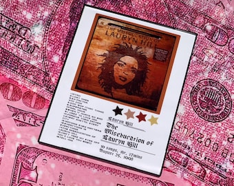 ローリン・ヒルの『ミスエデュケーション・オブ・ローリン・ヒル』の