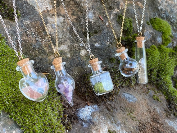 Custom crystal best sale necklace
