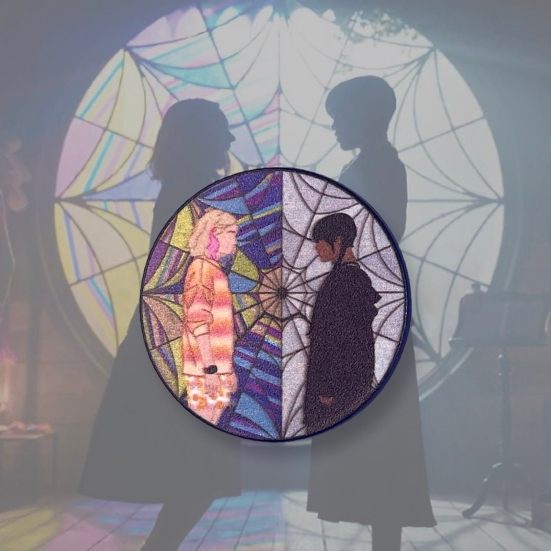 Wednesday & Enid Window Pin Etsy