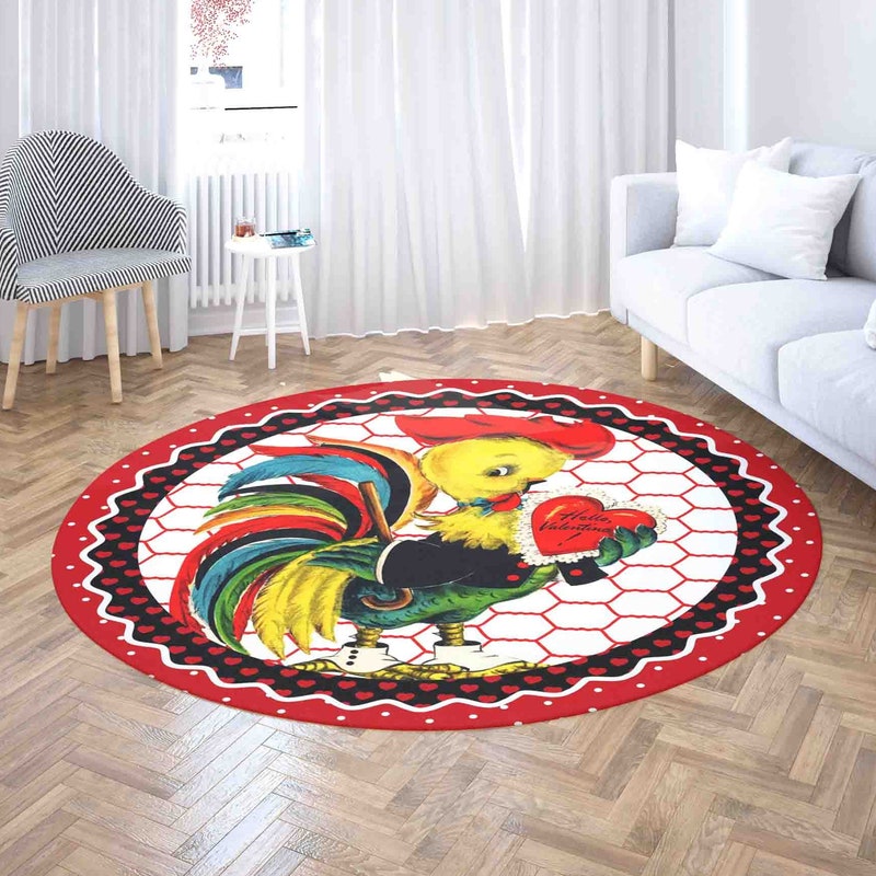 Rooster Rugs - Etsy