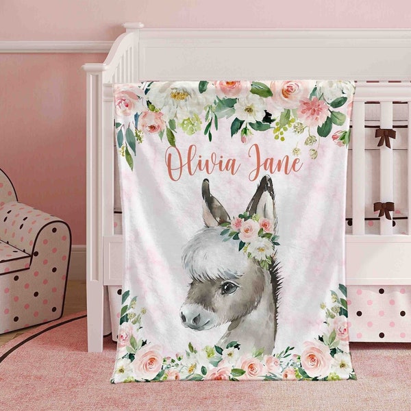 Custom Donkey Blanket Etsy