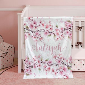 Cherry blossom nursery bedding on sale