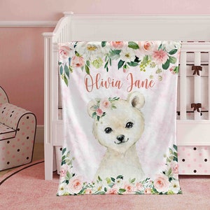 Polar bear nursery bedding shop