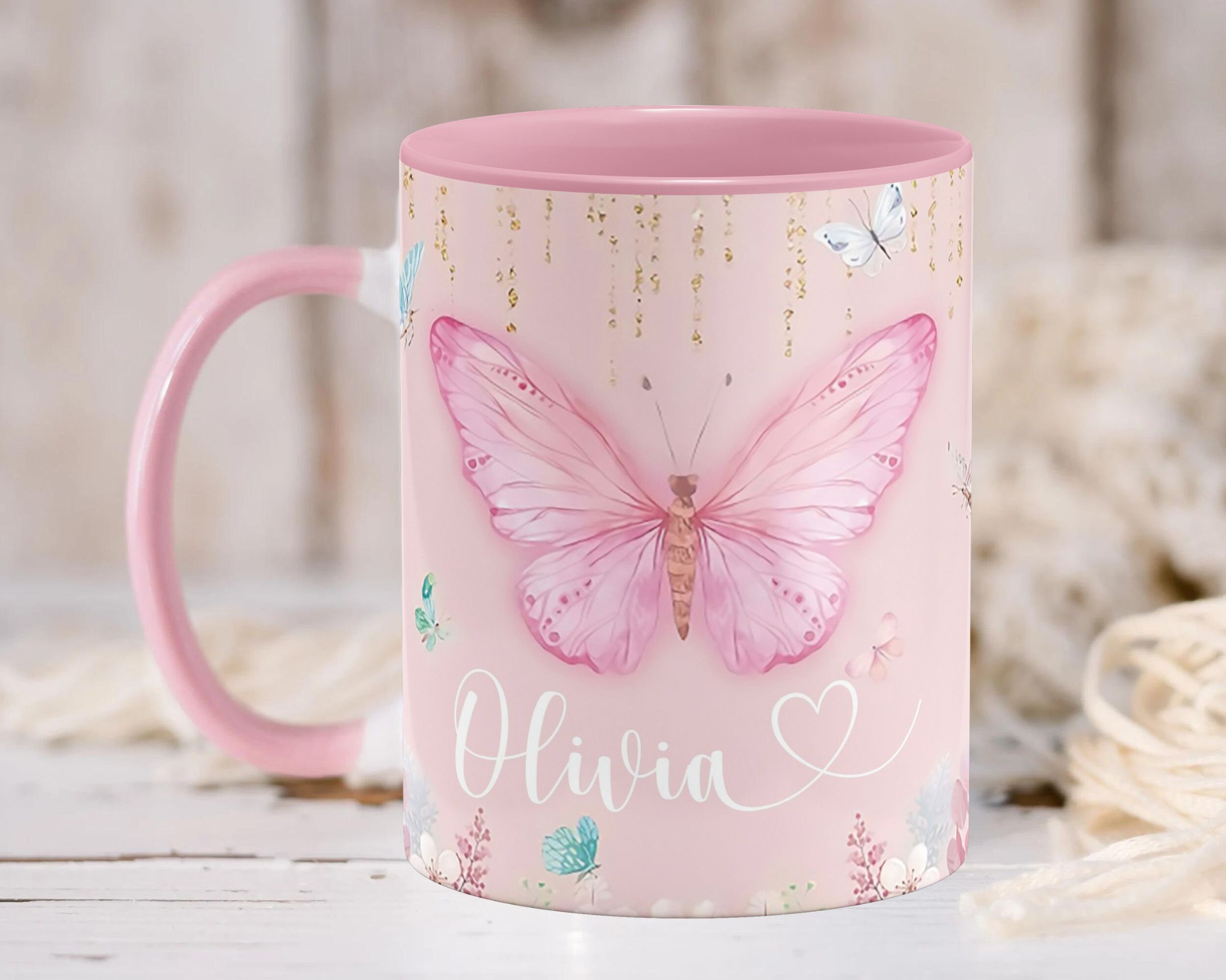 Tasse Personnalisable Prénom – 1ère Classe, Cadeau école Enfant – Céramique