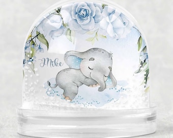 Blumenelefanten-Schneekugel, weiches Kinderzimmerdekor für Kinderzimmer