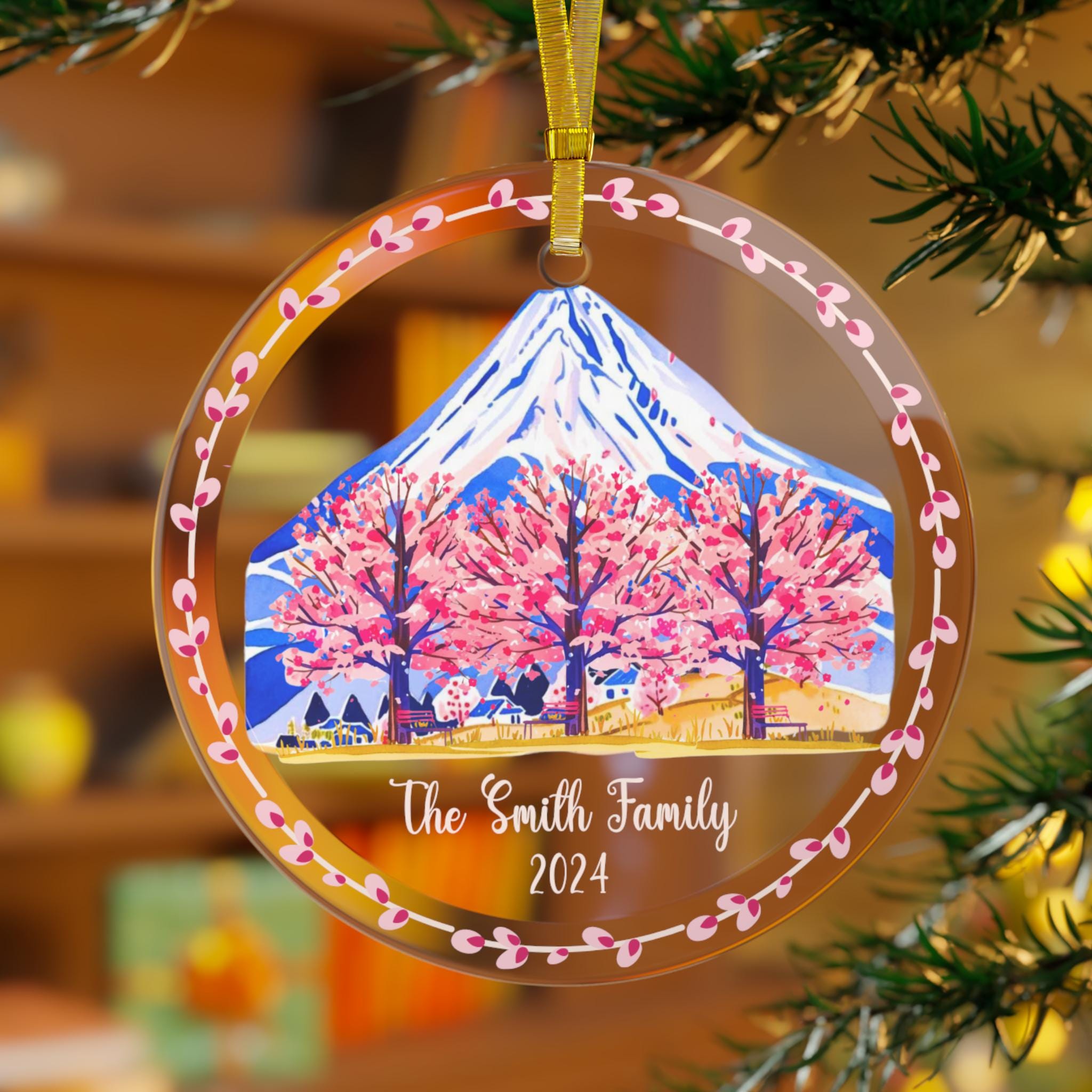 日本旅行オーナメント クリスマス ファミリーネーム パーソナライズ