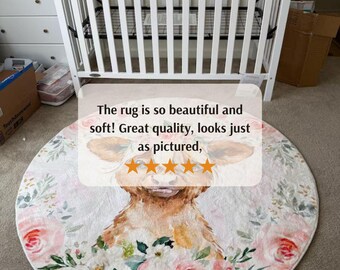 Little Dragon Nursery Rug Baby Dino Carpet Custom Name Nursery Mat