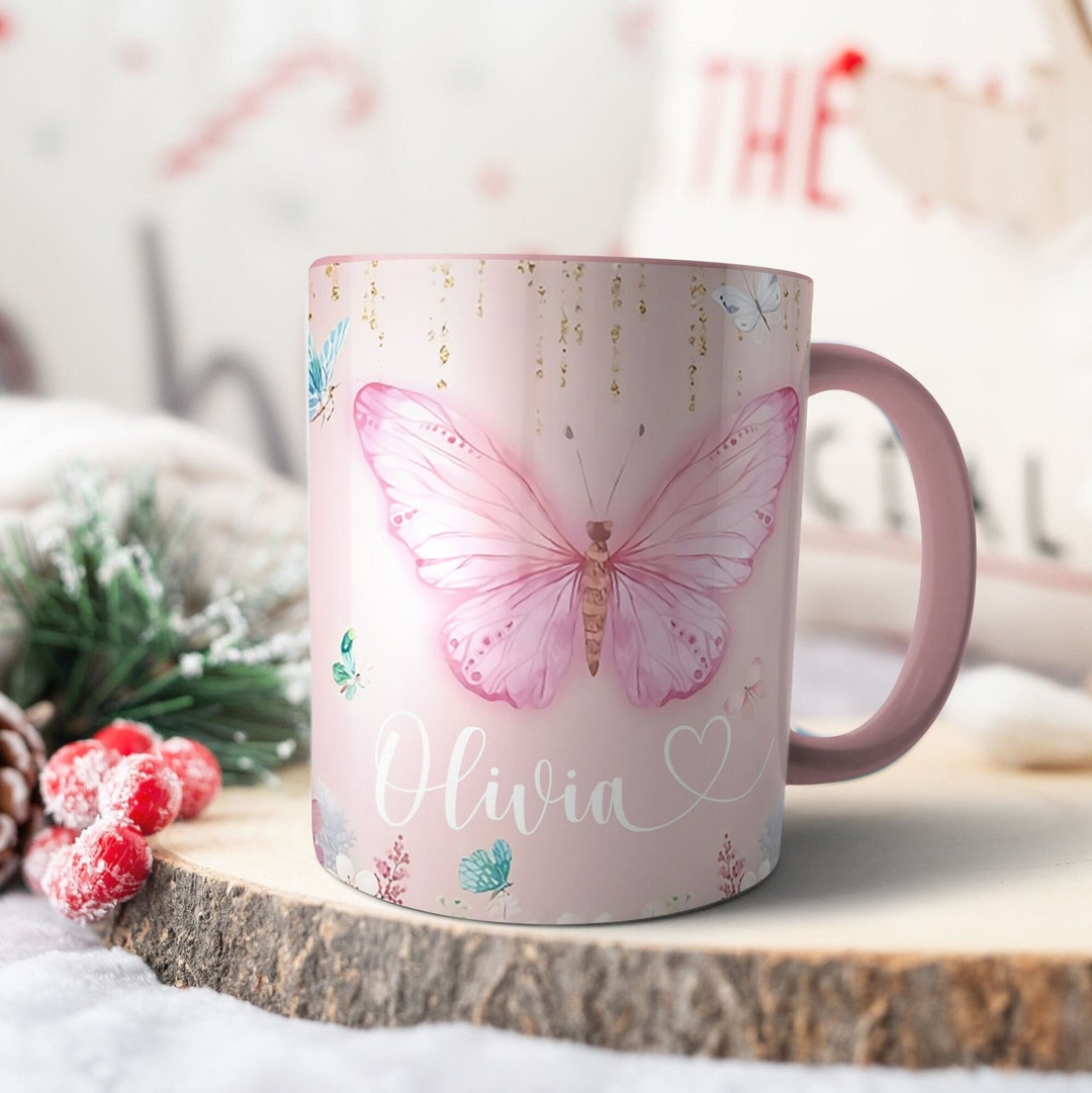 [Effet d'Impression 3D] Cadeau Pour Fils Et Fille Pour Toujours - Mug Personnalisé Avec Prénom main image 1