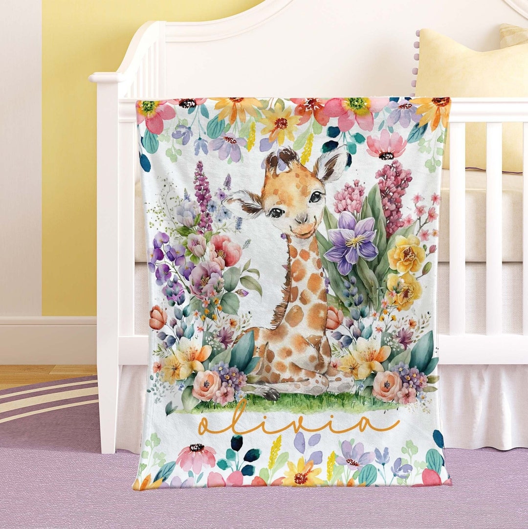 Nursery Blanket - Giraffe