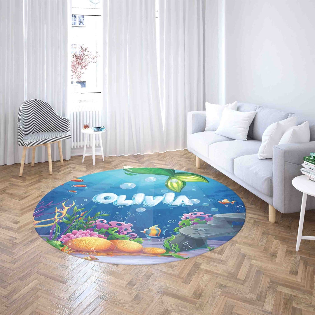 Ramsay Wool Rug - Deep Sea
