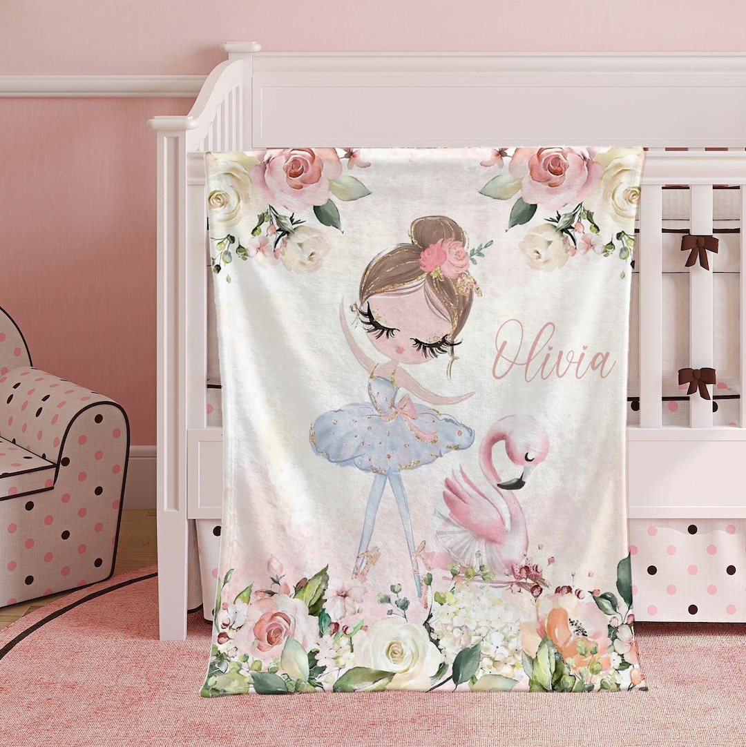 Floral Danseur Hooded Blanket