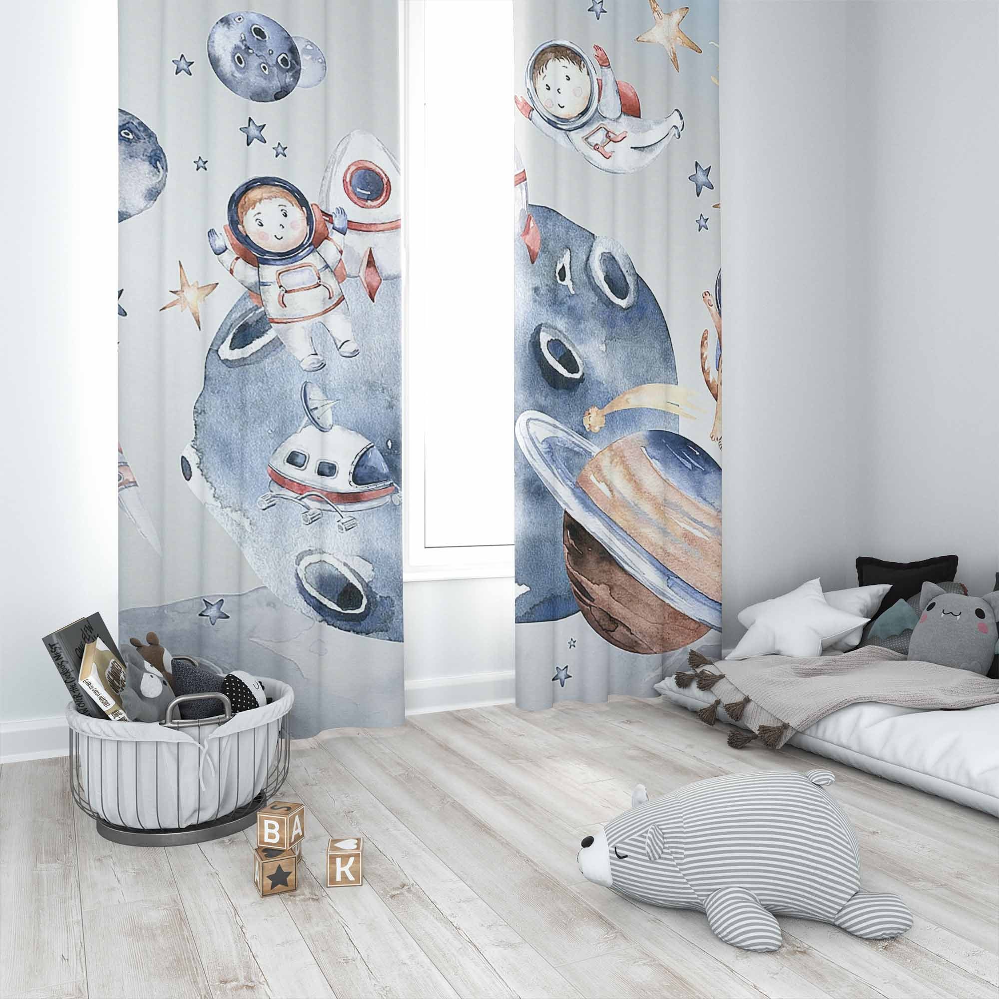 ENEN Cortinas Dormitorio, Cortinas Salon Modernas 2 Piezas