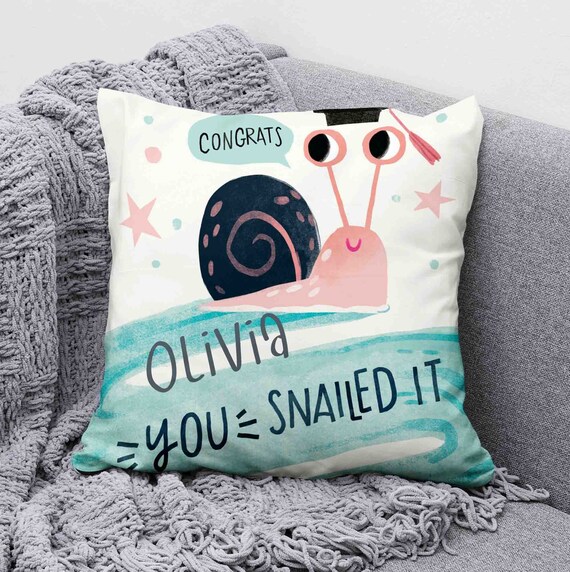 Housse De Coussin 'À Ma Petite Fille' - 45x45cm | Cadeau Personnalisé Anniversaire, Noël | Coton Et Chanvre