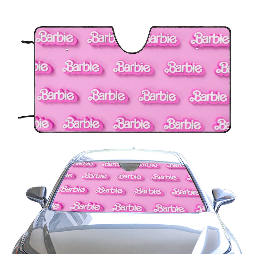 Pink Girl Car Visor/cute Car Windshield Visor/carlogo Logo Etsy