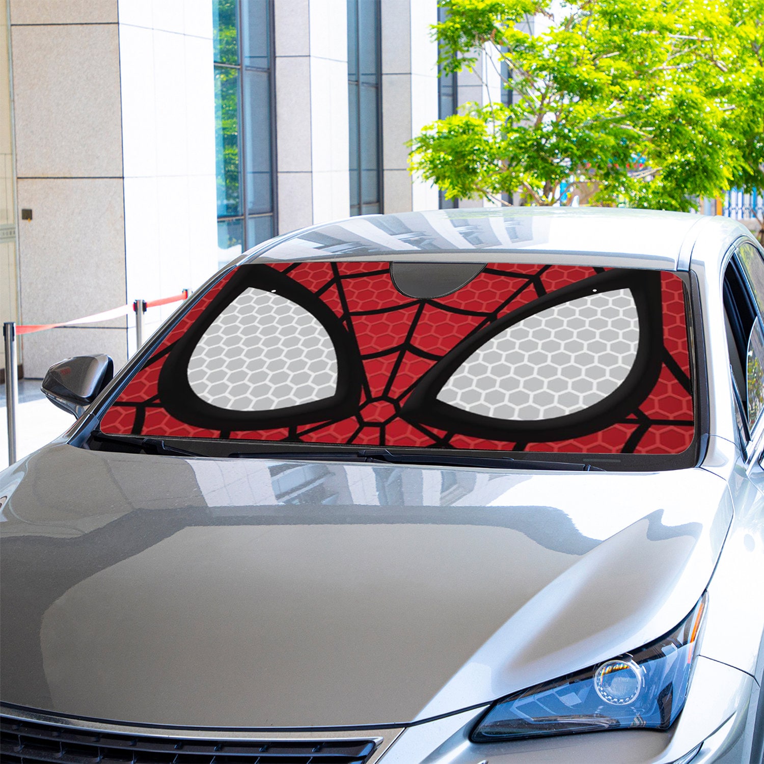 Spider-Man Car Sunshade | Spider-Man Car Windshield Panels