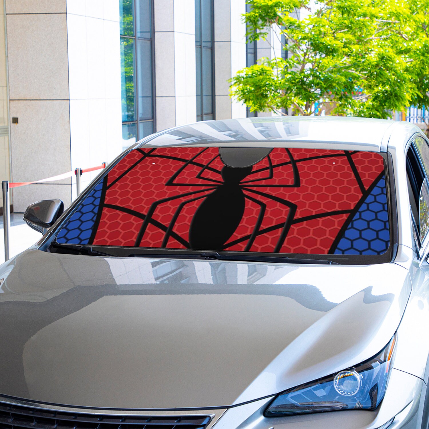 Spider-Man Car Sunshade | Spider-Man Car Windshield Panels