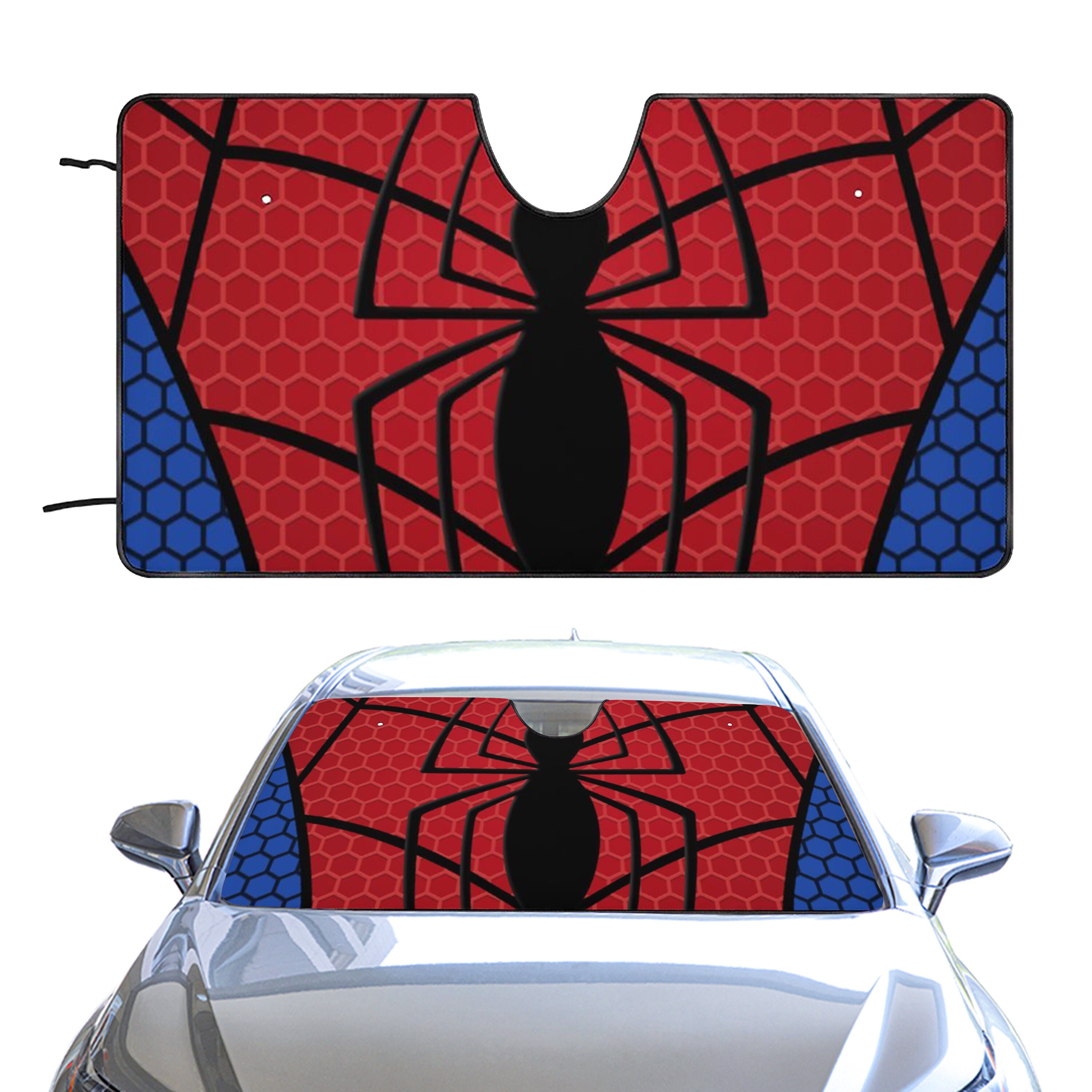 Spider-Man Car Sunshade | Spider-Man Car Windshield Panels