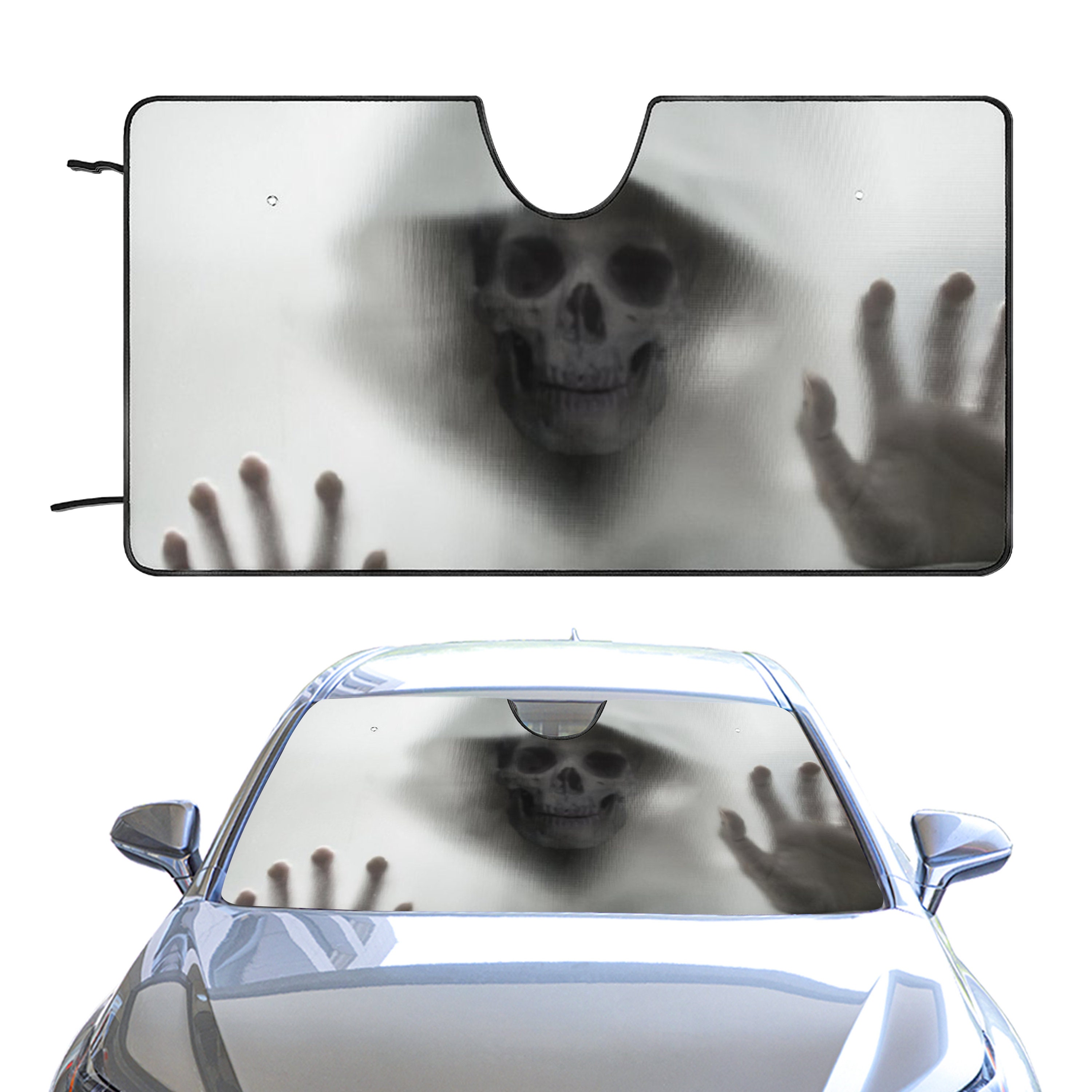 Funny car sunshade -  France