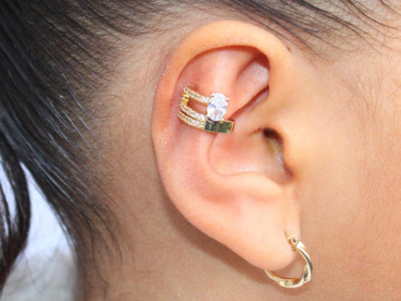 Earcuff for Big Ear, Ear Cuff, Earring for Protruding Ear, Earring