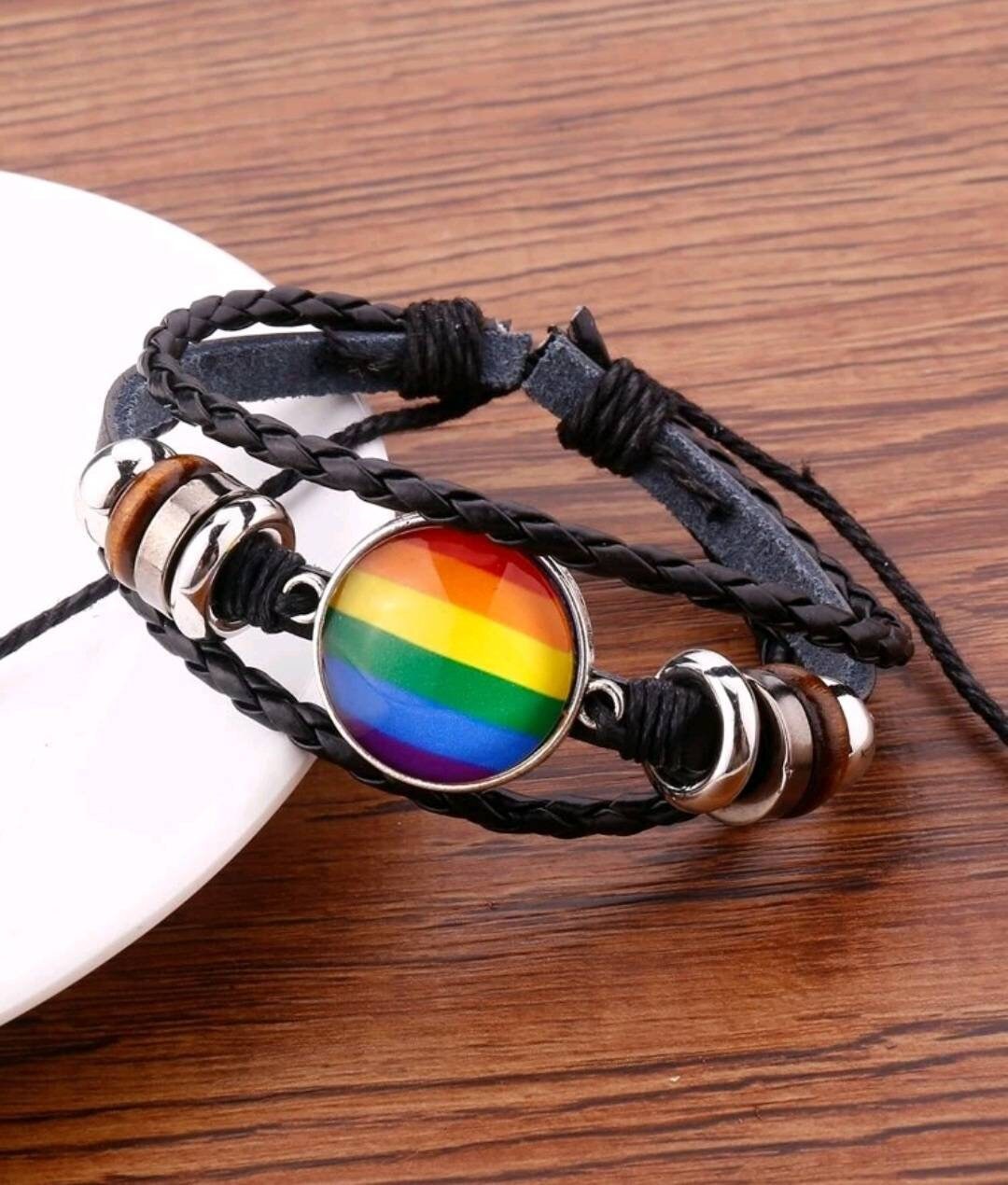 Rainbow Pride Earrings Gay Pride Jewerly LGBT Gear Pride Jewelry For Women Men Pride Jewelry Rainbow Pride Accessories LGBTQ Merch Gay Earrings Subtle Pride Stuff Rainbow Earing 