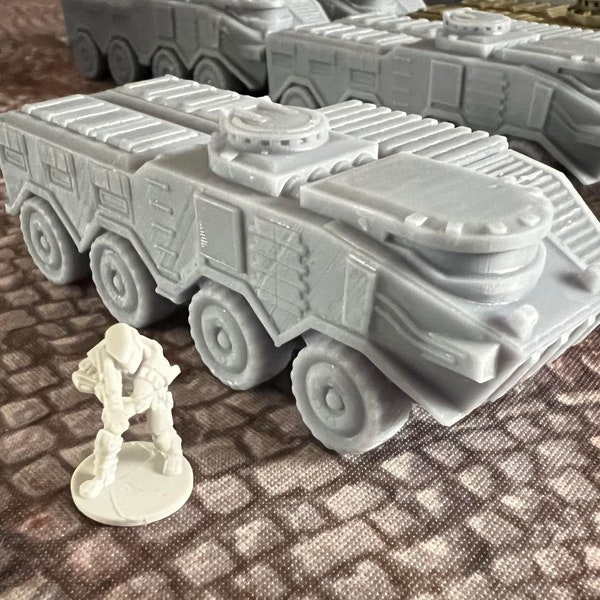 15mm Résine Type 404 APC Wargames, Cyberpunk