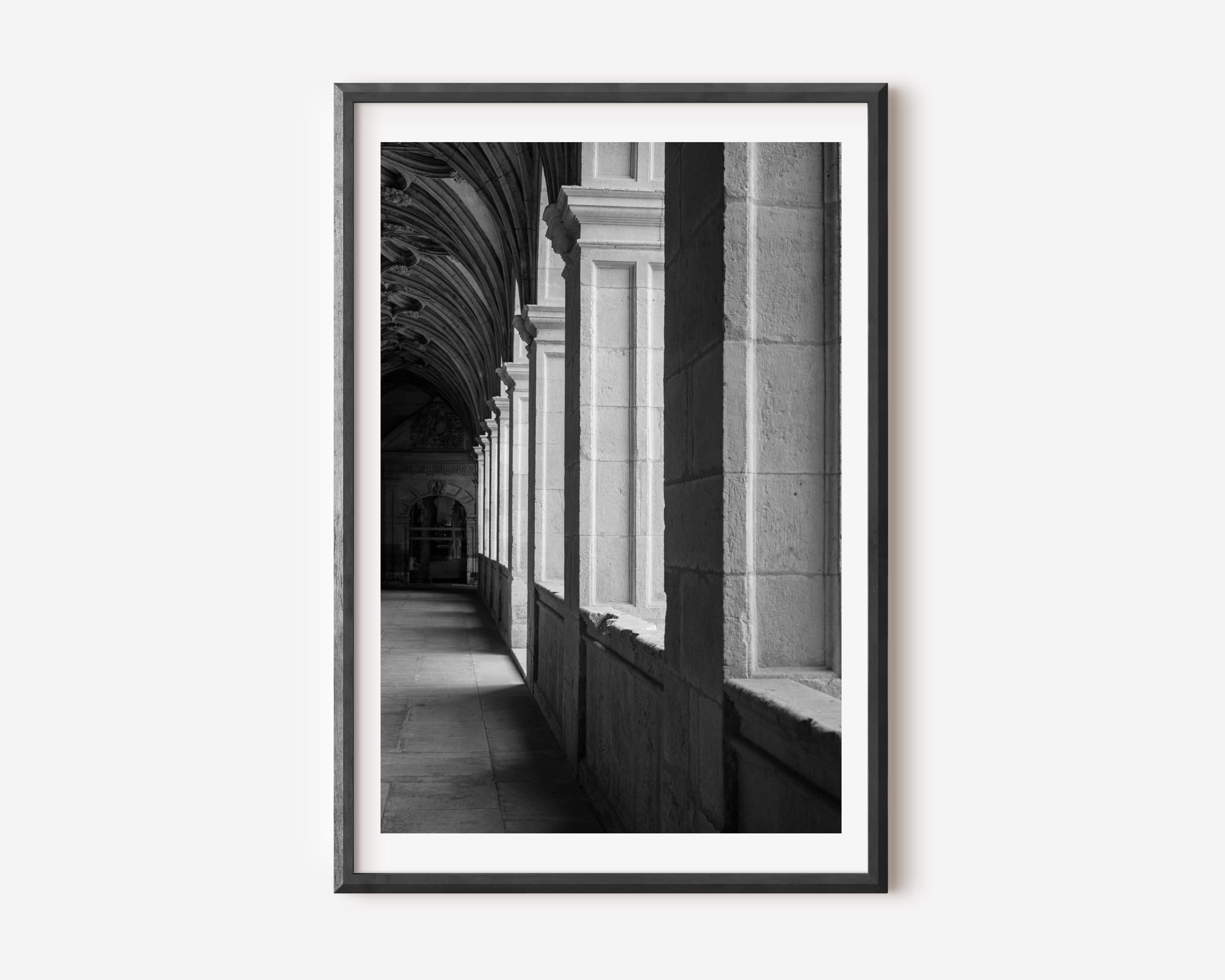 Doorway Prints, Architecture Printable, Arches Photo, Digital, Black and White Architectural ...