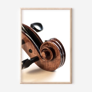 Violin Art Print,  Musical Instrument Wall Art, Music Room Decor, Violin Photography, Instant Digital Download, Music Lower Gift