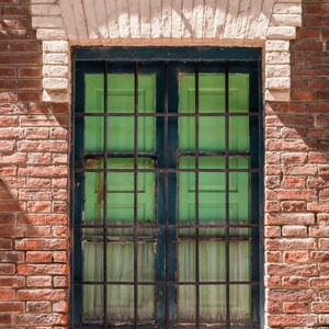 Architectural Print, Architectural Poster, Old Window, Grunge House ...