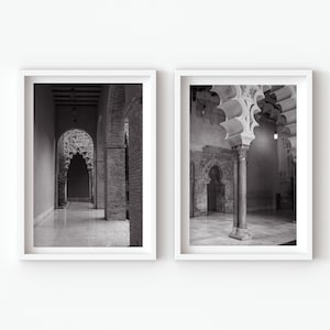 Moroccan Door Print Set: Islamic Architecture, Boho Wall Art (Digital Download)
