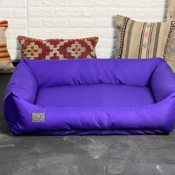 Purple Dog Bed Etsy