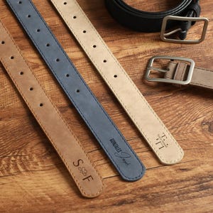 Personalized Leather Belt for Men, Gift for Husband, Handcrafted Custom Belt, Father’s Day Gift,Anniversary Gift,Gifts for him,Engraved Belt
