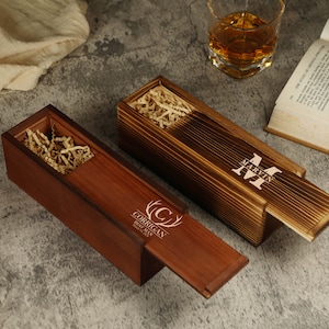 Personalisierte Groomsmen Vorschlag Box, Erinnerungsbox, Holz Geschenkbox, Zigarren Geschenkbox, Trauzeuge Geschenk, Hochzeitsgeschenkbox, Vatertagsgeschenke