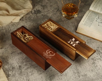 Personalized Groomsmen proposal box, Keepsake Box, Wooden Gift Box,Cigar gift box,Best Man Gift,Wedding Gift Box,Father's Day Gifts