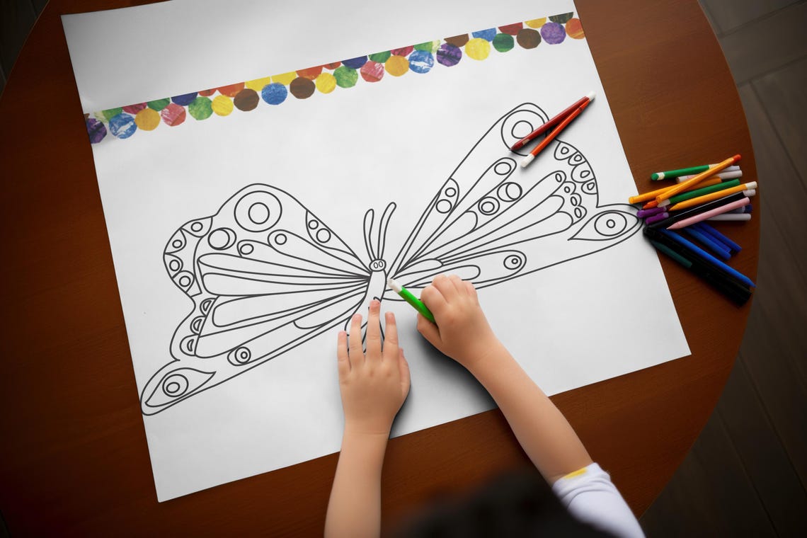 Coloring Pages | Eric Carle | Instant Download | Not Editable | Very ...