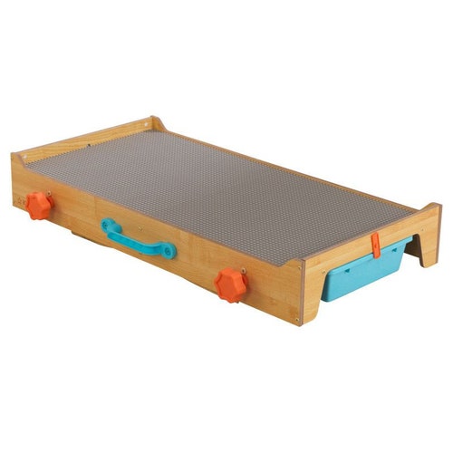 Toddler Brick and Block Activity Table - shops Fun Table Toy