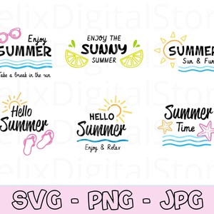 Hello Summer Sign Svg, Summer 2022 Svg, Summer Quotes Svg, Summer Vacation, Beach Svg Bundle, Summer Vibes Svg, Summer Bundle Svg, Sunshine.