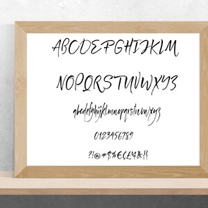 Alphabet Schrift svg, Buchstaben und Zahlen svg png jpg Cut File für Cricut, Script Font svg, Alphabet A-Z, druckbar, Vektor, Digitaler Download.