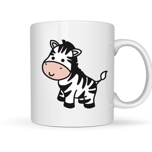Zebra svg, Zebra Clipart, Zebra Shirt svg, Zebra Sticker svg, Baby Zebra svg, Printable Funny Stickers, Cute Animal svg, Digital Download.
