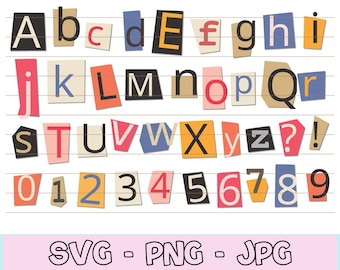 Alphabet Svg for Teachers, Kids, Shirt, Mug, Graphic Letters, Doodle Alphabet Svg, Alphabet Clipart, Alphabet Art Printable, Educational Svg