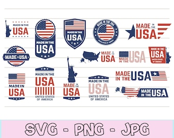 Made in USA Svg Sign With Flag, File Vector, Shirt, Mug, Verenigde Staten Svg, USA Clipart, Patriotic Svg, USA Svg Bundle, Svg, jpg, png.