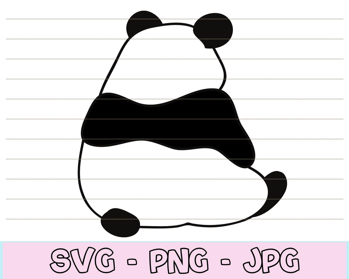 Baby Panda Svg Cute Baby Panda Svg Panda Svg for Cricut | Etsy