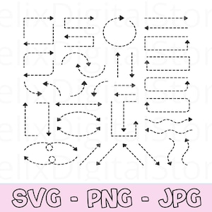 Arrow Bundle, Arrow Clipart, Cute Arrow Svg, Arrow Svg Files, Arrow Svg, Arrow Png, Instant Download, Cricut Svg Files, SVG, PNG, JPG.