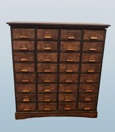 SVG File Dollhouse Miniature Apothecary Cabinet for Cricut Maker Machines 