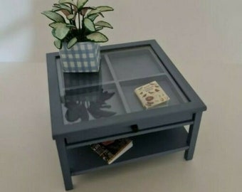 1:12 Scale Dolls House Modern Coffee Table. Pre-cut, Ready to Assemble Kit.