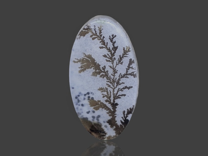 Unique And Beautiful Dendritic Agate Cabochon High And Rare Quality Natural Stone Jewelry Fashion Gift 5