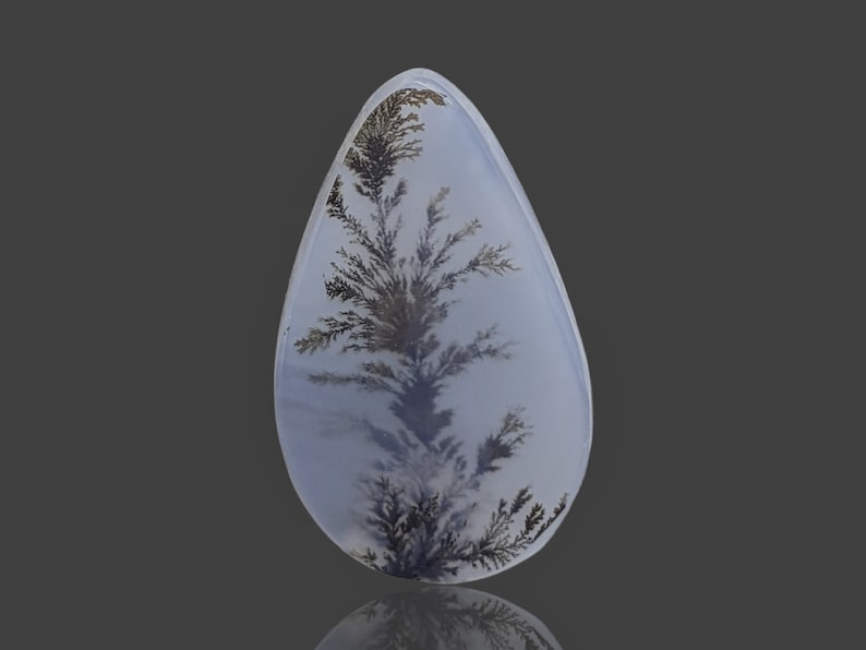 Unique And Beautiful Dendritic Agate Cabochon High And Rare Quality Natural Stone Jewelry Fashion Gift 2