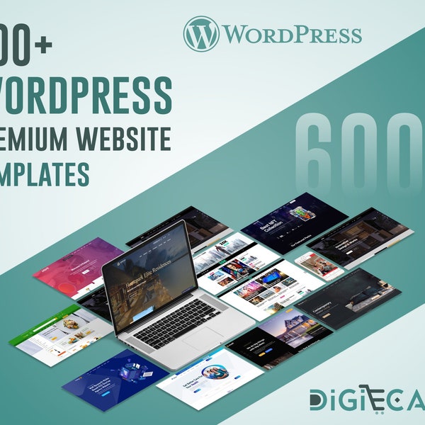 Ultimate WordPress Bundle: 600+ Premium Website Templates & Themes for your Blog or Website  WordPress Templates Bundle | WordPress Bundle