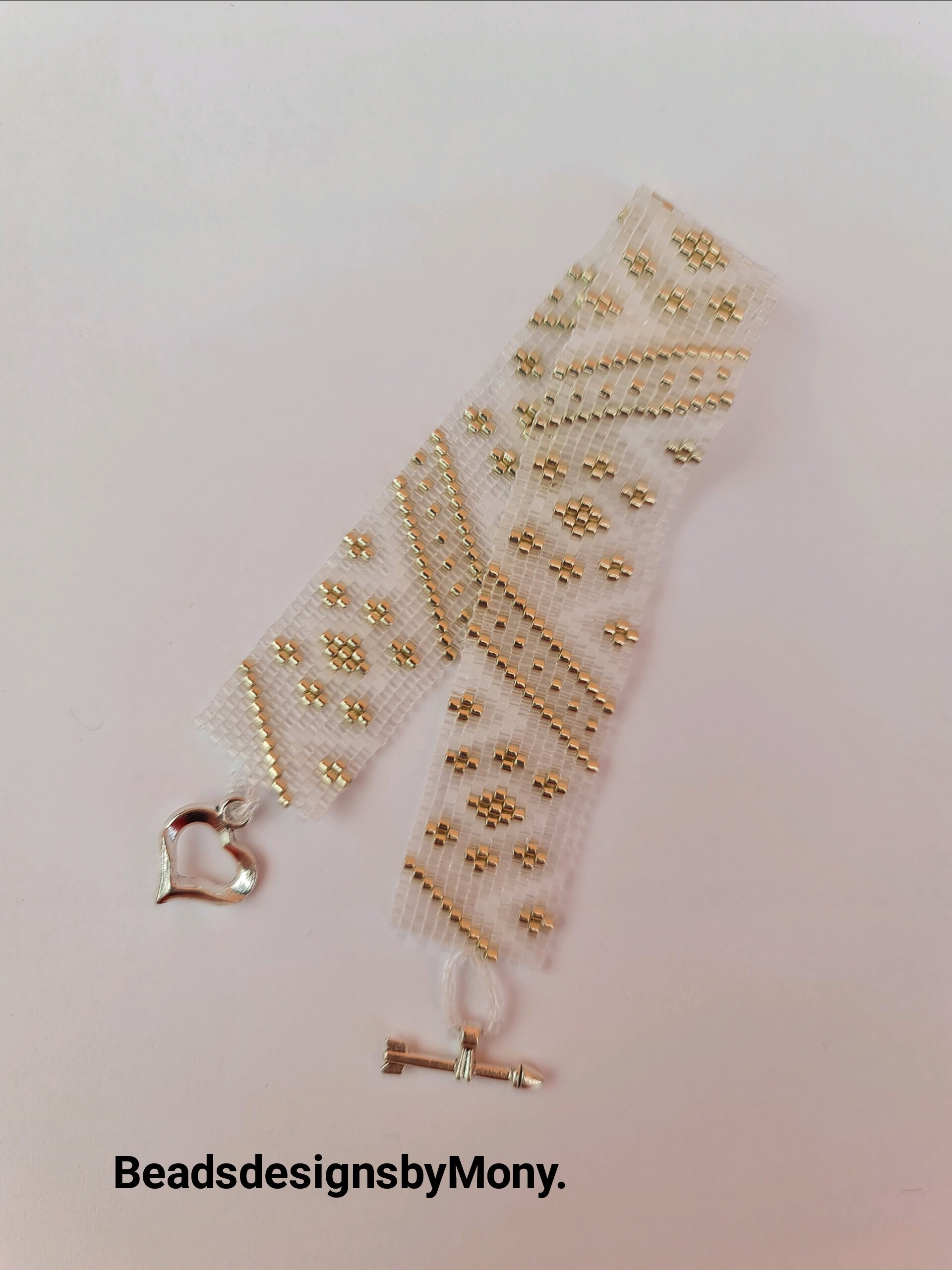 Crystal Lace Bracelet Easy Pattern no Physical Bracelet Etsy