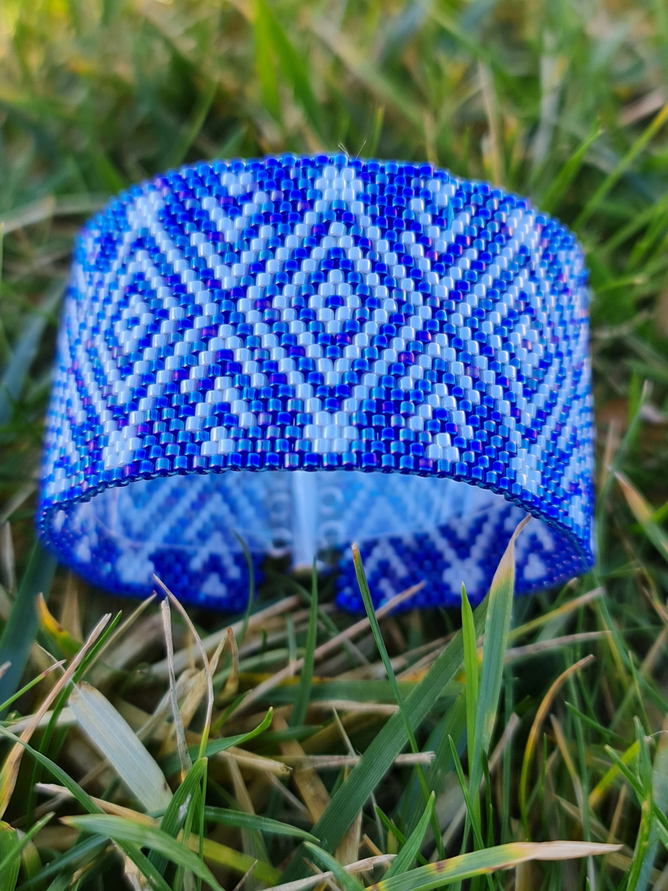 Macrame Bracelet Pattern Odd Count Peyote Bracelet (no Physical ...