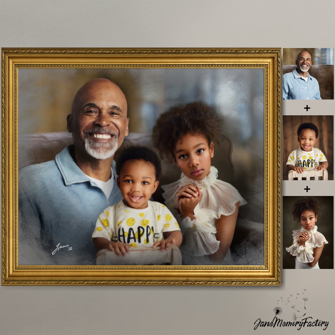 Add Deceased Loved One to Photo, Custom Portrait Memorial, Valentine